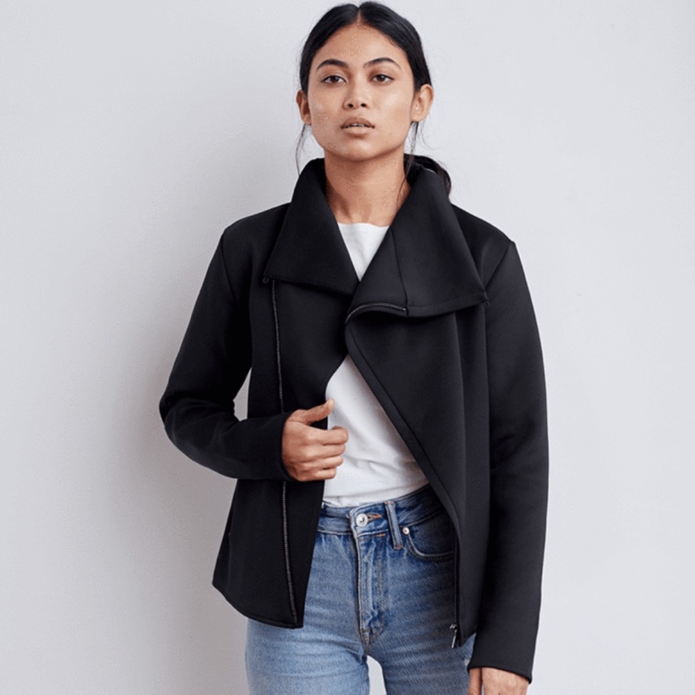Black Up In The Air Jacket by Aday